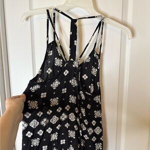 Black and white dress